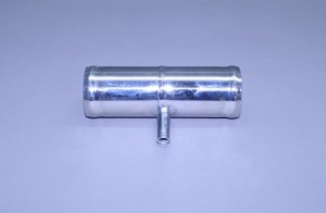 Fresh Water Stainless Flush Tee ..1 1/2" X 1 1/2" X 3/8" Fuel Return For Efi Engines