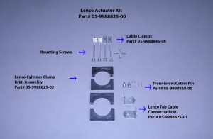Lenco Cable Connector Bracket