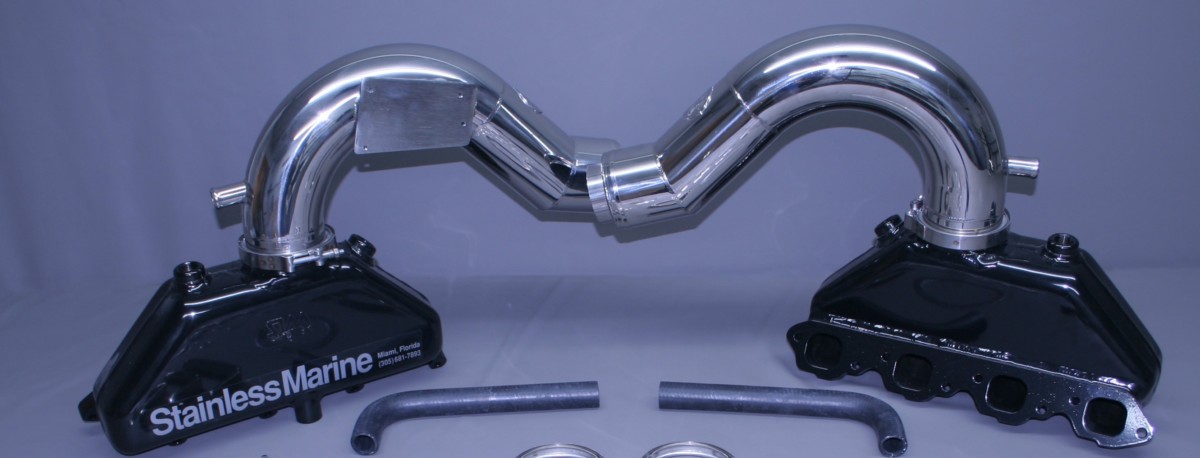 Set Of BB Manifolds With Hp 500 Taller Style Stainless Riser Built To ...