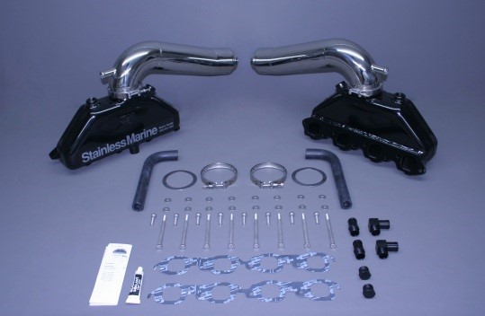 Set Of BB Manifolds With Long -1 Bravo Stainless Risers