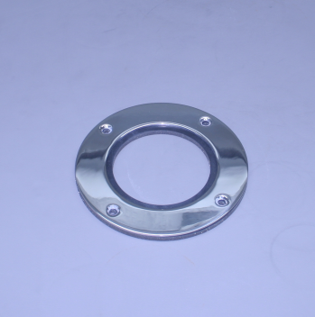 4" Exhaust Polished Stainless Beauty Ring (For 4" O.D. Pipe) (Ea)