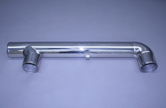4" X 4" X 4" Polished Stainless Exhaust Crossover Collector (Ea)
