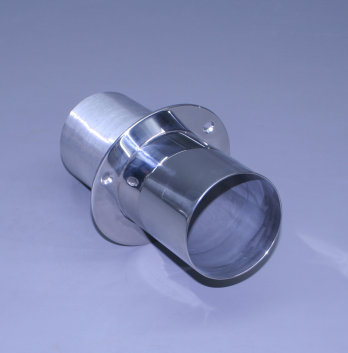 5" Exhaust Tip Straight Flange / Straight End (Ea)