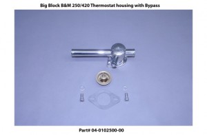 Bb B&M 250 & 420 Thermostat Housing With Bypass (Ea)