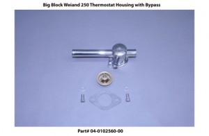 Bb Weiand 256 Thermostat Housing With Bypass (Ea)