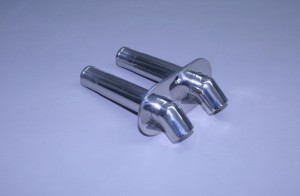 1" O.D. Stainless Dual Water Discharge Fitting 45 Turn down