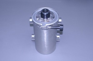 Tall Super Strainer All Stainless 1 1/4" N.P.T. With Pressure Relief Valve (Ea)
