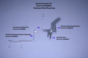 Suzuki Actuator Kit (Stbd Only)