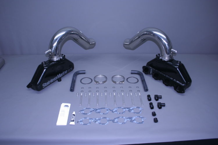 Set Of BB Manifolds With Hp 500 Taller Style Stainless Riser Built To