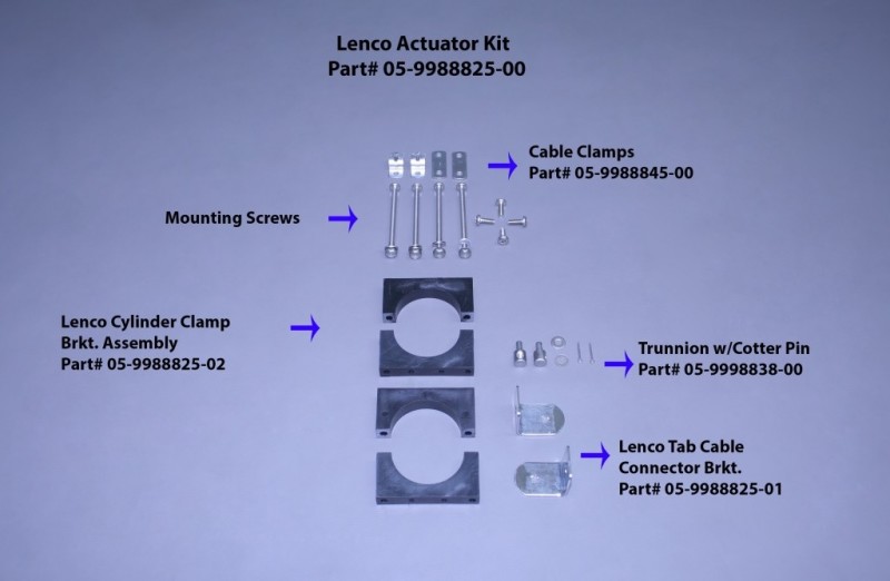 Lenco Trim Tab Actuator Kit